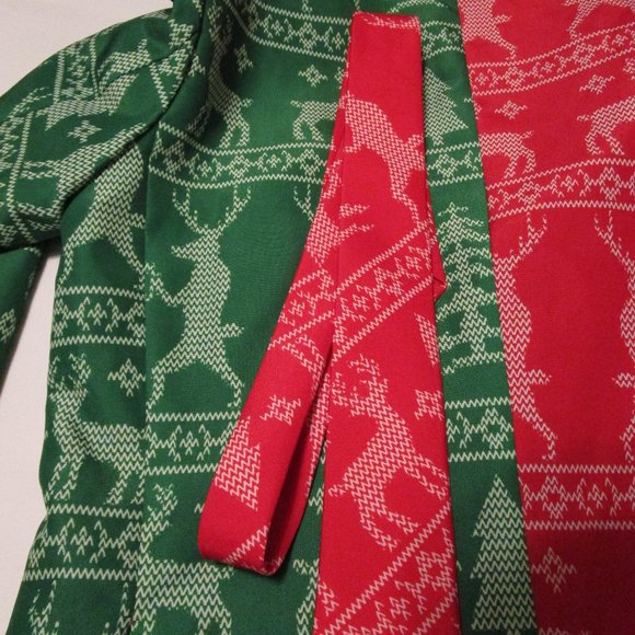 Original Men's Dec.25th Ugly Christmas Blazer Dress Coat and dress Tie EUC Med. - Picture 7 of 9